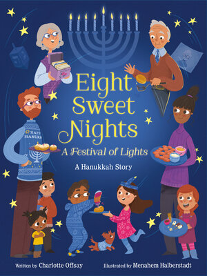 cover image of Eight Sweet Nights, a Festival of Lights